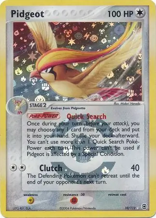 Pidgeot Reverse Holo