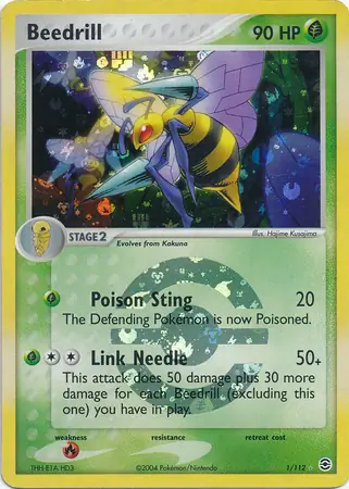 Beedrill Reverse Holo