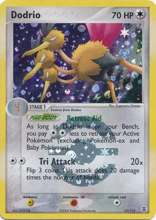Dodrio Reverse Holo