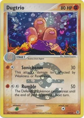Dugtrio Reverse Holo