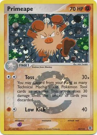 Primeape Reverse Holo