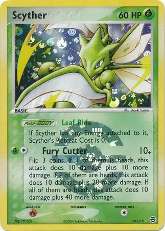 Scyther Reverse Holo