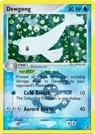 Dewgong Reverse Holo