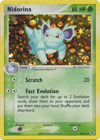 Nidorina Reverse Holo