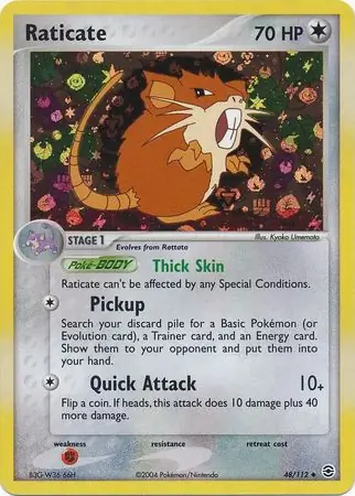 Raticate Reverse Holo