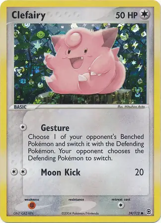 Clefairy Reverse Holo