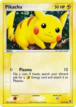 Pikachu Reverse Holo