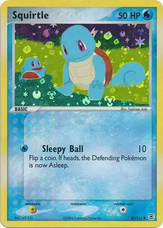 Squirtle Reverse Holo