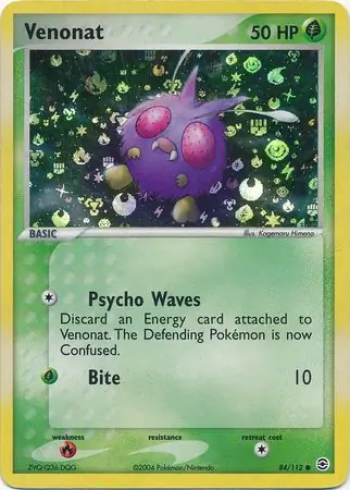 Venonat Reverse Holo