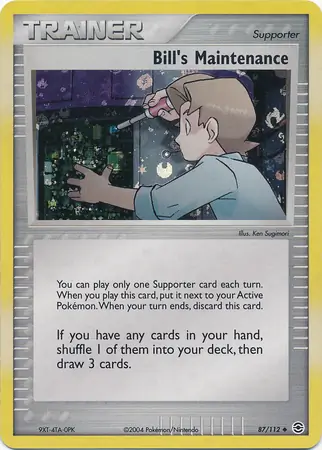 Bill's Maintenance Reverse Holo