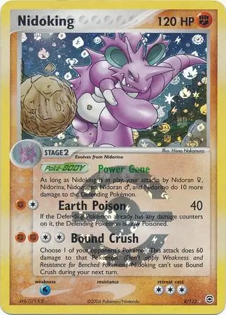 Nidoking Reverse Holo