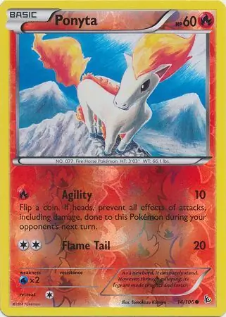 Ponyta Reverse Holo