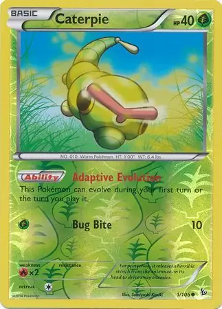 Caterpie Reverse Holo