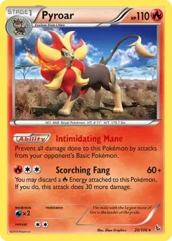 Pyroar Holo