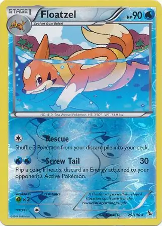 Floatzel Reverse Holo