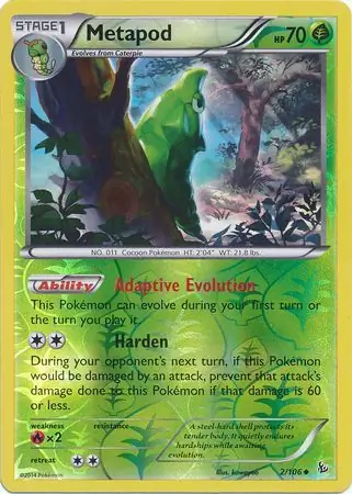 Metapod Reverse Holo