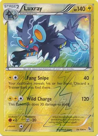 Luxray Reverse Holo