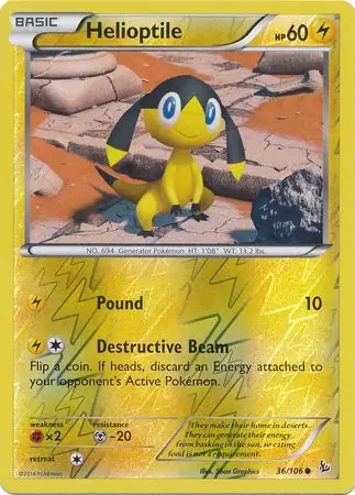 Helioptile Reverse Holo