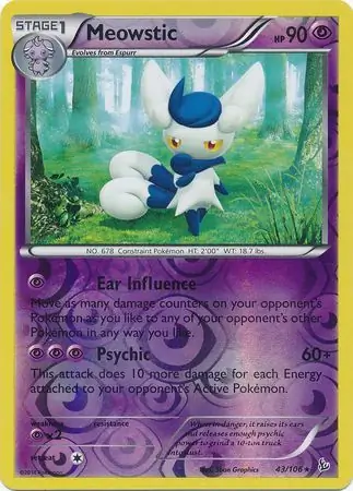 Meowstic Reverse Holo