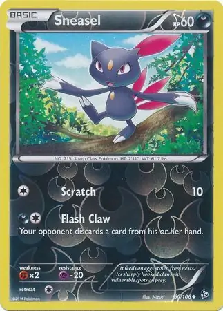 Sneasel Reverse Holo
