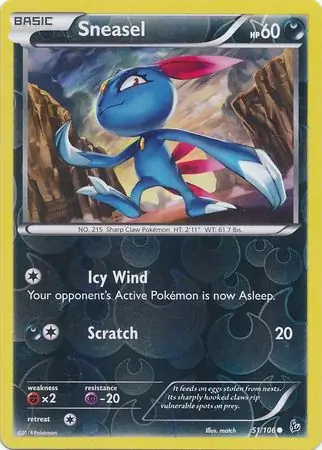 Sneasel Reverse Holo