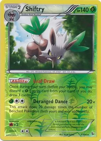 Shiftry Reverse Holo