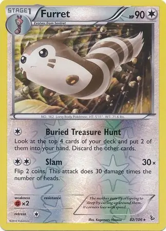 Furret Reverse Holo