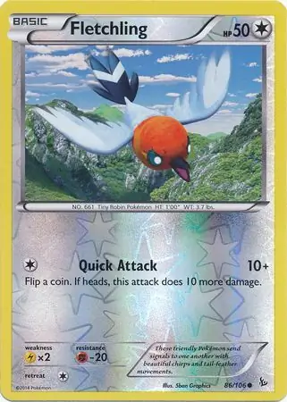 Fletchling Reverse Holo