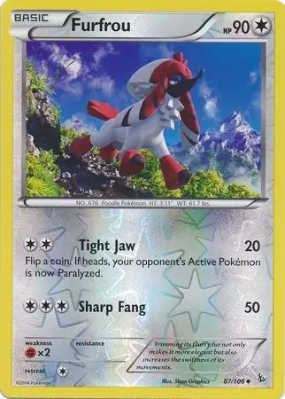Furfrou Reverse Holo