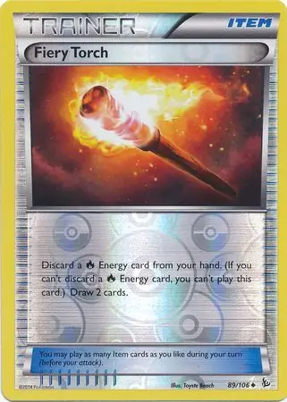 Fiery Torch Reverse Holo