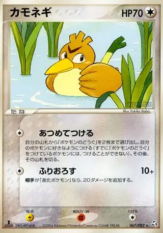 Farfetch'd Pokemon card from Flight of Legends