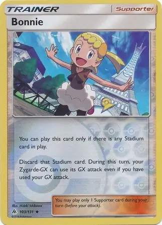 Bonnie Reverse Holo Pokemon card from Forbidden Light