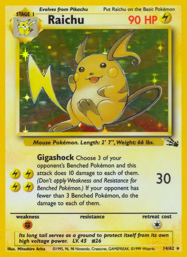Raichu Holo