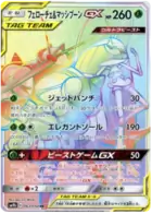 Pheromosa & Buzzwole GX Pokemon card from Full Metal Wall