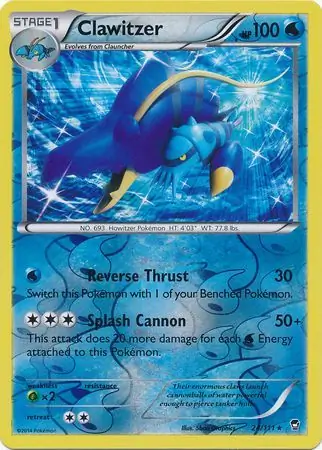 Clawitzer Reverse Holo