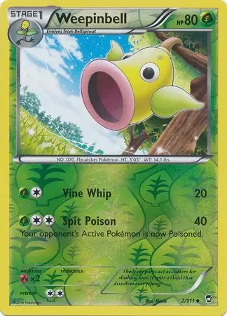 Weepinbell Reverse Holo
