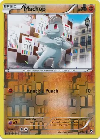 Machop Reverse Holo