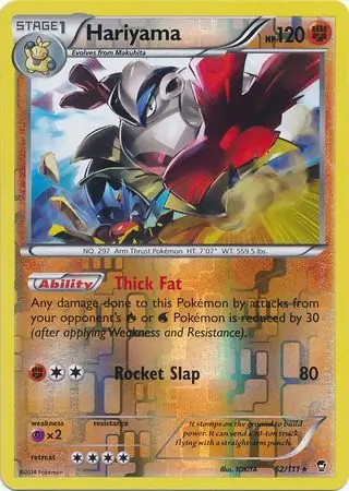 Hariyama Reverse Holo