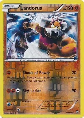 Landorus Reverse Holo