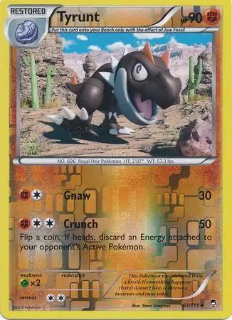 Tyrunt Reverse Holo