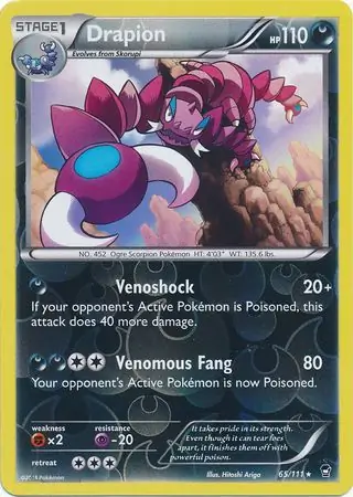 Drapion Reverse Holo