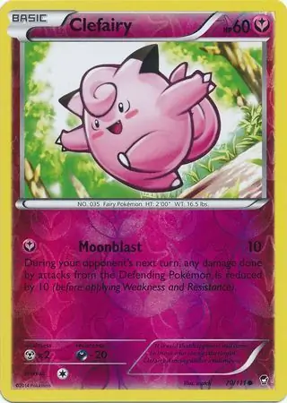 Clefairy Reverse Holo