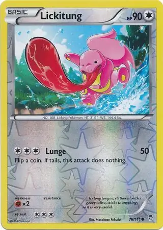 Lickitung Reverse Holo