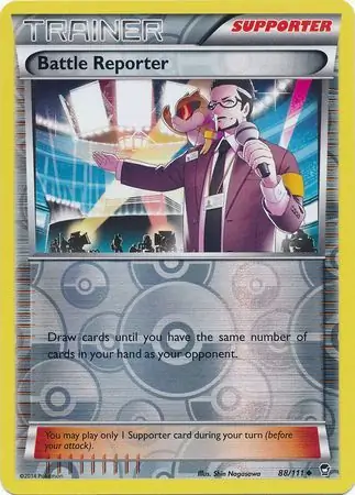 Battle Reporter Reverse Holo