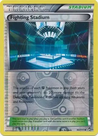 Fighting Stadium Reverse Holo