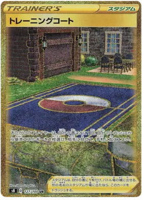 Training Court Pokemon card from Fusion Arts