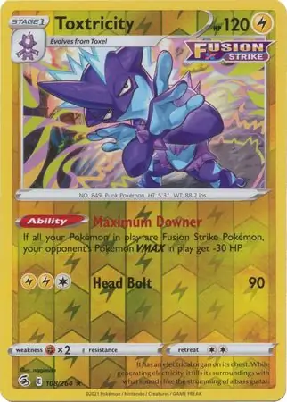 Toxtricity Reverse Holo