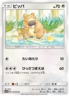 Bidoof Pokemon card from GG End