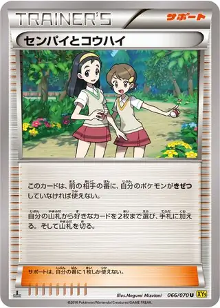 Teammates Pokemon card from Gaia Volcano