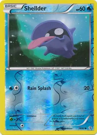 Shellder Reverse Holo